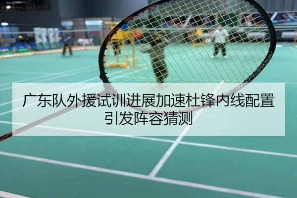 广东队外援试训进展加速杜锋内线配置引发阵容猜测
